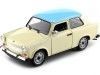 Cochesdemetal.es 1963 Trabant 601 Beige/Azul 1:24 Welly 24037