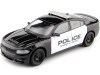 Cochesdemetal.es 2016 Dodge Charger R/T Pursuit Police Negro/Blanco 1:24 Welly 24079