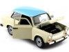 Cochesdemetal.es 1963 Labour 601 beige / bleu 1:24 Welly 24037