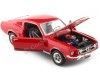 Cochesdemetal.es 1967 Ford Mustang GT Fastback Rojo 1:24 Welly 22522