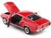 Cochesdemetal.es 1967 Ford Mustang GT Fastback Rojo 1:24 Welly 22522