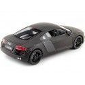 Cochesdemetal.es 2010 Audi R8 V10 Coupe Negro Mate 1:24 Welly 22493