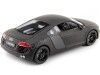 Cochesdemetal.es 2010 Audi R8 V10 Coupe Negro Mate 1:24 Welly 22493