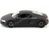 Cochesdemetal.es 2010 Audi R8 V10 Coupe Negro Mate 1:24 Welly 22493