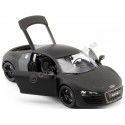 Cochesdemetal.es 2010 Audi R8 V10 Coupe Negro Mate 1:24 Welly 22493
