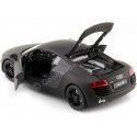 Cochesdemetal.es 2010 Audi R8 V10 Coupe Negro Mate 1:24 Welly 22493