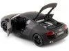 Cochesdemetal.es 2010 Audi R8 V10 Coupe Negro Mate 1:24 Welly 22493