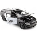 Cochesdemetal.es 2016 Dodge Charger R / T Pursuit Police Negro / Blanco 1:24 Welly 24079