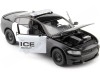 Cochesdemetal.es 2016 Dodge Charger R / T Pursuit Police Negro / Blanco 1:24 Welly 24079