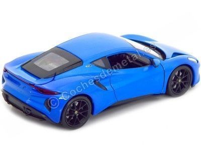 Cochesdemetal.es 2022 Lotus Emira Azul 1:24 Welly 24115 2