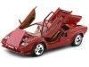 Cochesdemetal.es 1985 Lamborghini Countach 5000 Quattrovalvole Rojo Bburago 12027R