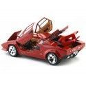 Cochesdemetal.es 1985 Lamborghini Countach 5000 Quattrovalvole Rojo Bburago 12027R