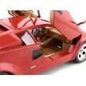 Cochesdemetal.es 1985 Lamborghini Countach 5000 Quattrovalvole Rojo Bburago 12027R