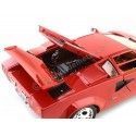 Cochesdemetal.es 1985 Lamborghini Countach 5000 Quattrovalvole Rojo Bburago 12027R