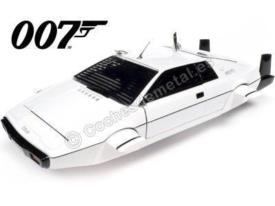 Cochesdemetal.es 1971 Lotus Esprit Series 1 "La Espia Que Me Amó, 007 James Bond" Blanco Lotus 1:18 Auto World AWSS132 2