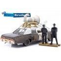 Cochesdemetal.es 1974 Dodge Monaco Bluesmobile "Blues Brothers" Negro/Blanco Sucio 1:18 Auto World AWSS133