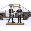 Cochesdemetal.es 1974 Dodge Monaco Bluesmobile "Blues Brothers" Negro/Blanco Sucio 1:18 Auto World AWSS133