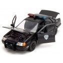 Cochesdemetal.es 1986 Ford Tarus LX Policía de Detroit + Figura RoboCop Negro 1:24 Jada Toys 33743/253255060