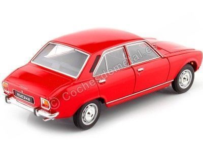 Cochesdemetal.es 1975 Peugeot 504 Rojo 1:24 Welly 24001 2