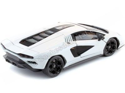 Cochesdemetal.es 2022 Lamborghini Countach LPI 800-4 Blanco 1:24 Welly 24114 2