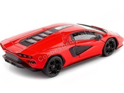 Cochesdemetal.es 2022 Lamborghini Countach LPI 800-4 Rojo 1:24 Welly 24114 2