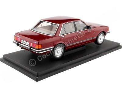 Cochesdemetal.es 1982 Ford Granada MK II 2.8 Ghia Granate Metalizado 1:18 MC Group 18401 2