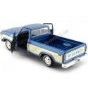 Cochesdemetal.es 1979 Ford F150 Pickup Custom Azul/Beige 1:24 Motor Max 79346