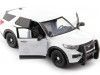 CARSDEMETAL.ES 2022 Ford Interceptor Utility with White Defenses 1:24 Max 76990 MOTEUR