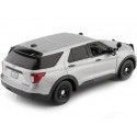 CARSDEMETAL.ES 2022 Ford Interceptor Utility with Grey Defenses 1:24 Max 76990 MOTEUR