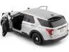 CARSDEMETAL.ES 2022 Ford Interceptor Utility with Grey Defenses 1:24 Max 76990 MOTEUR