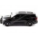 CARSDEMETAL.ES 2022 Ford Interceptor Utility with Black Defenses 1:24 Max 76990 MOTEUR