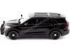 CARSDEMETAL.ES 2022 Ford Interceptor Utility with Black Defenses 1:24 Max 76990 MOTEUR