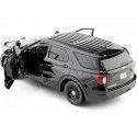 CARSDEMETAL.ES 2022 Ford Interceptor Utility with Black Defenses 1:24 Max 76990 MOTEUR