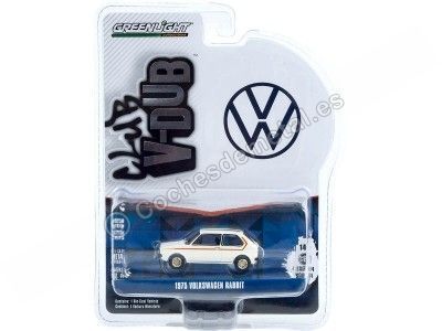 Cochesdemetal.es 1975 Volkswagen Rabbit "Club Vee-Dub Series 14" 1:64 Greenlight 36050D 2