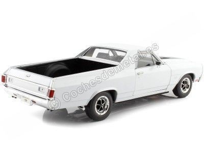 Cochesdemetal.es 1970 Chevrolet El Camino SS 396 Blanco 1:18 Welly 12543 2