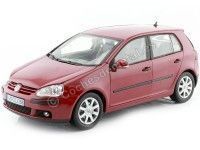 2005 Volkswagen Golf V Granate Metalizado 1:18 Welly 12548