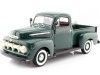 Cochesdemetal.es 1951 Ford F-1 Pick Up Verde Metalizado 1:18 Welly 19847