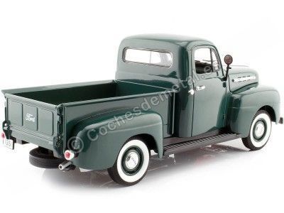 Cochesdemetal.es 1951 Ford F-1 Pick Up Verde Metalizado 1:18 Welly 19847 2