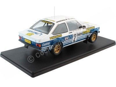 Cochesdemetal.es 1982 Ford Escort MK II RS 1800 Nº2 Vatanen/Harryman Rallye Suecia 1:18 IXO Models 18RMC142.22 2