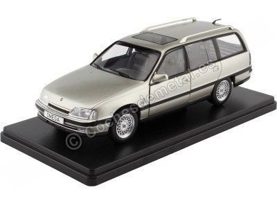 Cochesdemetal.es 1990 Opel Omega A2 Caravan Gris Metalizado 1:24 WhiteBox 124165-O