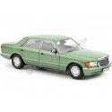 Cochesdemetal.es 1991 Mercedes-Benz 560 SEL W126 Verde Metalizado 1:18 Norev HQ 183469