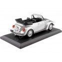 Cochesdemetal.es 1973 Volkswagen VW 1303 Cabriolet Plateado 1:18 Norev 188530