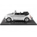 Cochesdemetal.es 1973 Volkswagen VW 1303 Cabriolet Plateado 1:18 Norev 188530