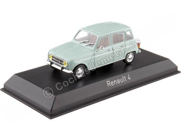 Cochesdemetal.es 1974 Renault 4 R4 Azul Claro 1:43 Norev 510037