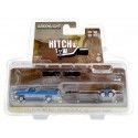 Cochesdememetal.es 1981 Chevrolet C-20 Traiche spéciale + Remolque de Plataforma "Hitch & Tow Series 27" 1:64 Greenlight 32270B