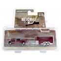 Cochesdememetal.es 2019 Ford F-150 XLT + Remolque Para Ganado "Série de Hitch & Tow 27" 1:64 Greenlight 32270D