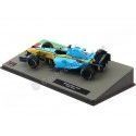 Cochesdemetal.es 2004 Renault R24 Nº7 Jarno Trulli Azul/Amarillo 1:43 Editorial Salvat F1 14