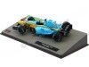 Cochesdemetal.es 2004 Renault R24 Nº7 Jarno Trulli Azul/Amarillo 1:43 Editorial Salvat F1 14