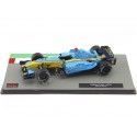 Cochesdemetal.es 2004 Renault R24 Nº7 Jarno Trulli Azul/Amarillo 1:43 Editorial Salvat F1 14