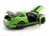 2013 Ford Mustang BOSS 302 Verde 1:18 Shelby Collectibles 453 Cochesdemetal 11 - Coches de Metal 